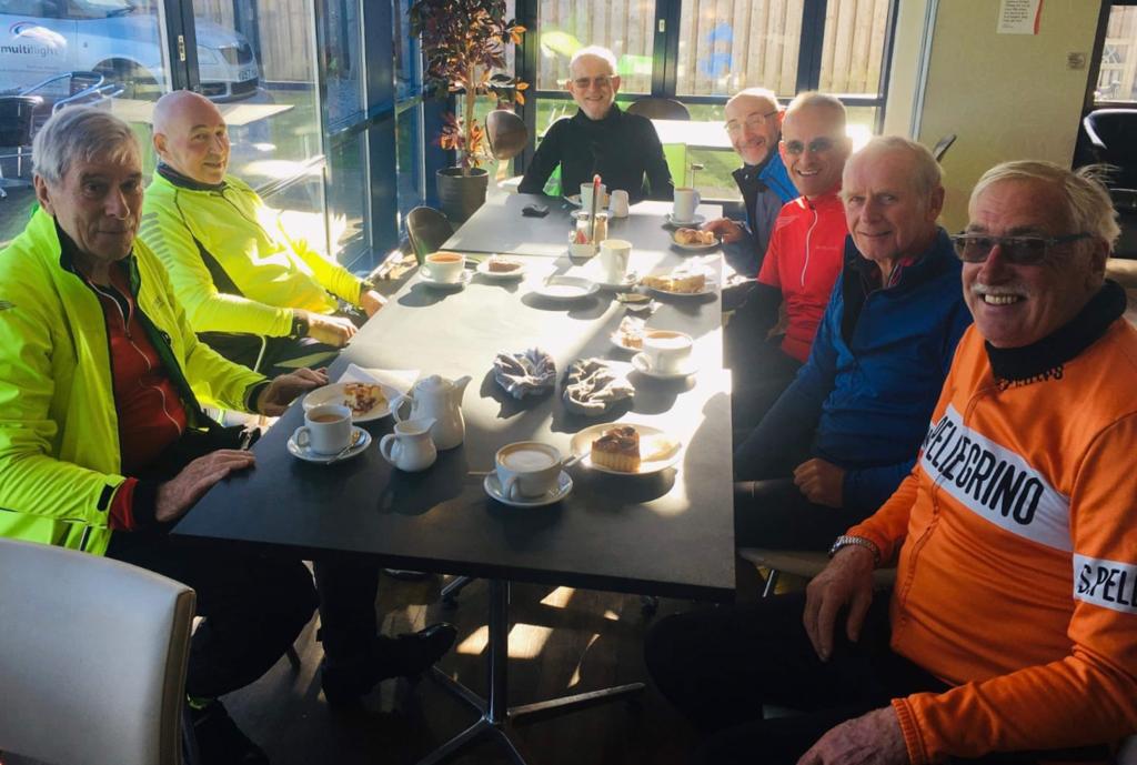 Multiflight Café a favourite spot for cyclists to rest and refuel.